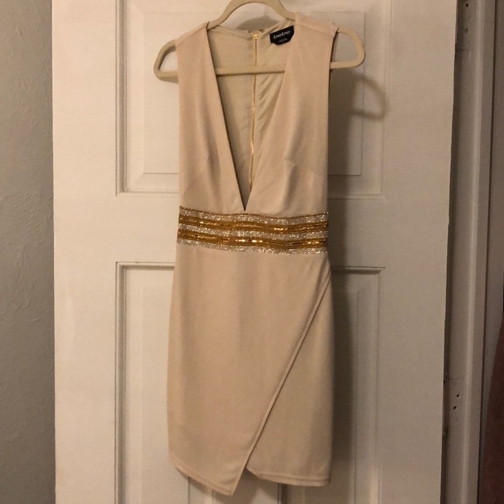 Nude bebe cocktail dress